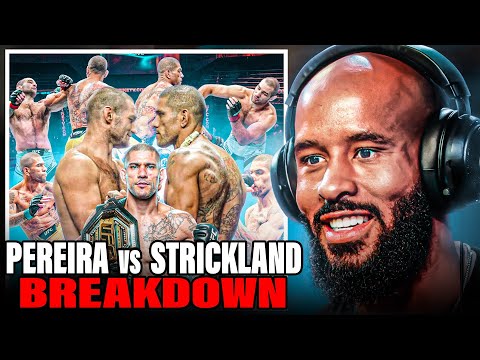 "SCARIEST STRIKER IN UFC!": ALEX PEREIRA vs STRICKLAND KO BREAKDOWN!