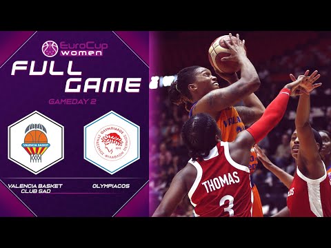 Valencia Basket Club SAD  v Olympiacos  - Full Game - EuroCup Women 2019-20