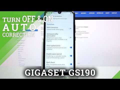 How to (De)activate Screen Rotation on GIGASET GS190 – Switch Auto-Rotation