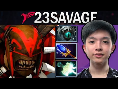 Bloodseeker Dota 2 7.33 23Savage with 24 Kills - Mjolnir