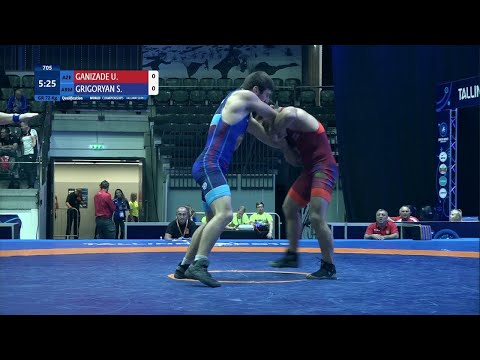 Qual. GR - 72 kg: U. GANIZADE (AZE) v. S. GRIGORYAN (ARM)