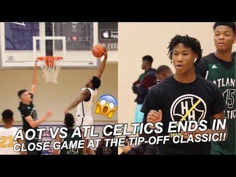 AOT vs ATL Celtics Ends With A THRILLER AT THE TIP-OFF CLASSIC | FULL GAME HIGHLIGHTS
