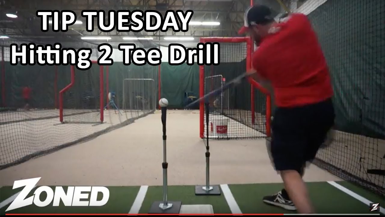 2 Tee Hitting Drill to Help Drive the Inside and Outside Pitch