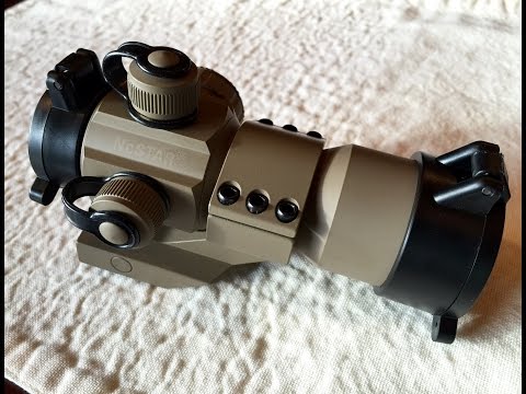 NcStar DRGB135T 35mm Red Green Blue Dot Optic Tan Laser Sight Review