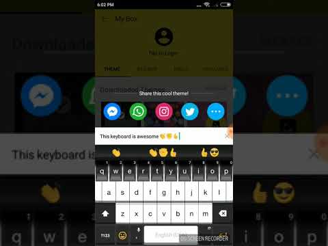 Piano Emoji Keyboard Theme Video