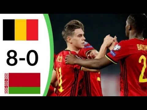 belgiumm vs belaruss highlights 2021