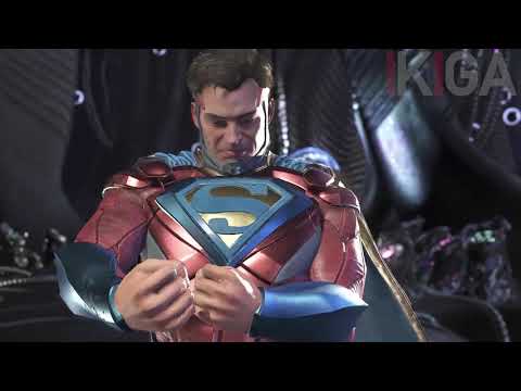 SUPERMAN ALL MIRROR MATCH DIALOGUES & VICTORY ANIMATION WINNING POSE - INJUSTICE 2 2020