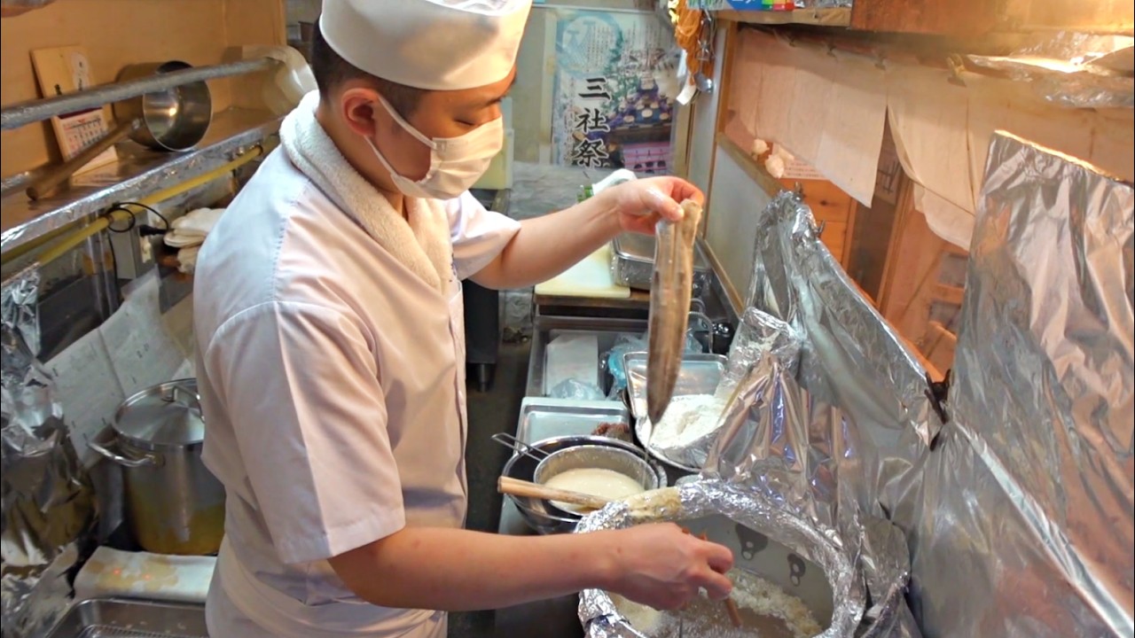 最高級食材を使用した浅草老舗の極上天丼の秘密に迫る！旨味が炸裂する匠の技に密着！