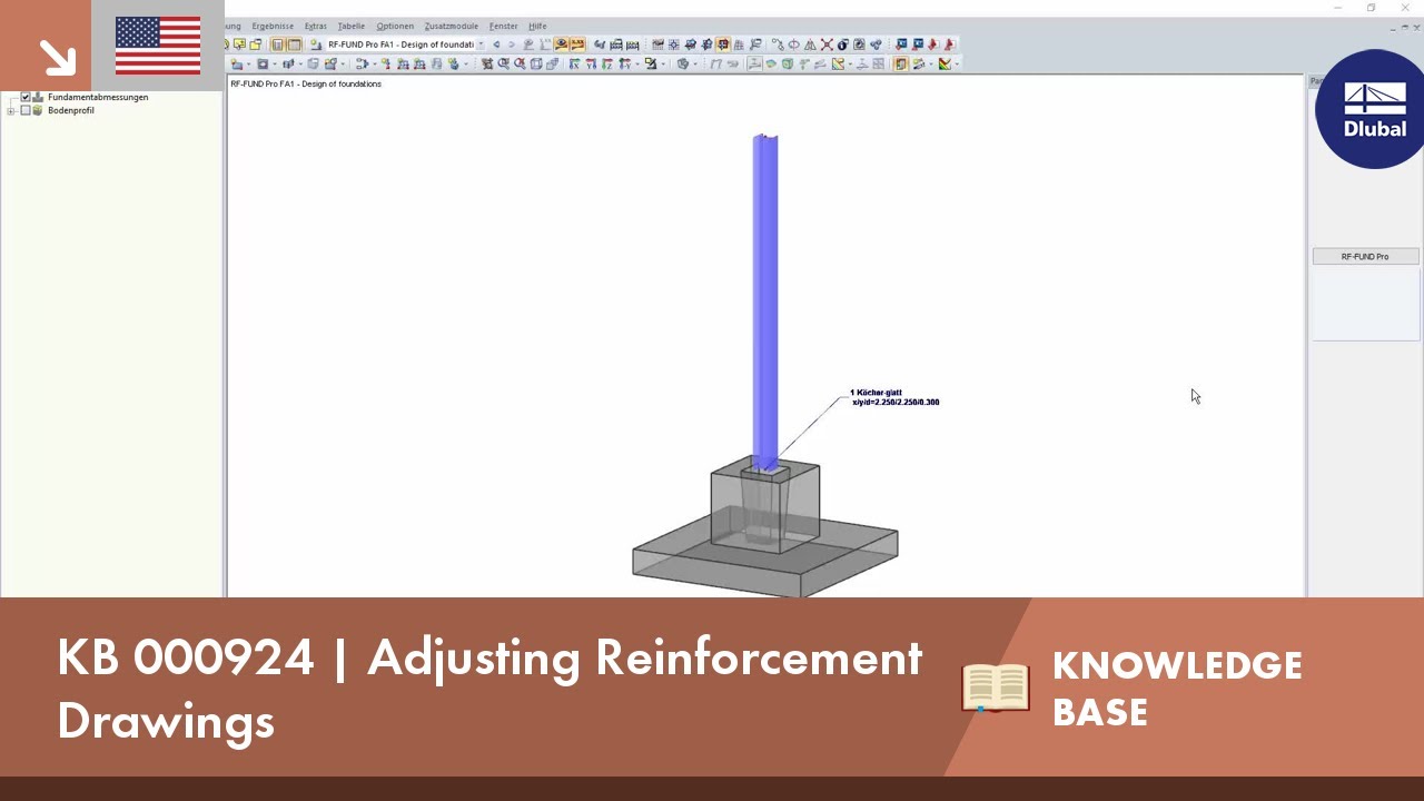 KB 000924 | Adjusting Reinforcement Drawings