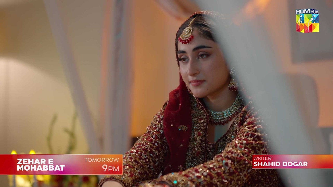 Zehar-e-Mohabbat - Ep 15 Promo - Tomorrow At 10 Pm On Youtube [ Zoha Tauqeer - Omer Shahzad ]