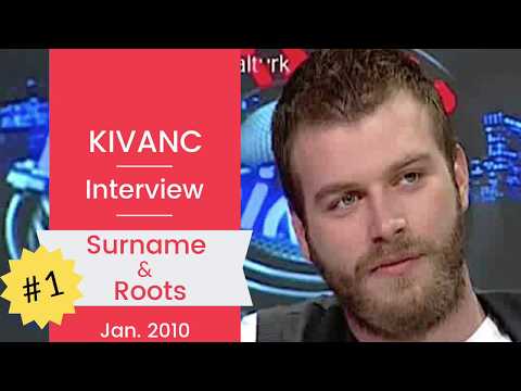 Kivanc Tatlitug ❖ Interview Part 1 ❖ The Tatlitug name & roots ❖ Closed Captions