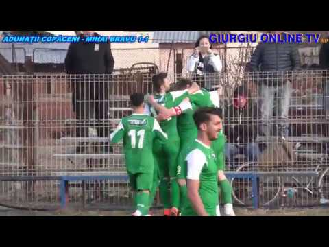 AFC Adunatii Copaceni - AS Mihai Bravu 1-1 (rezumat video)