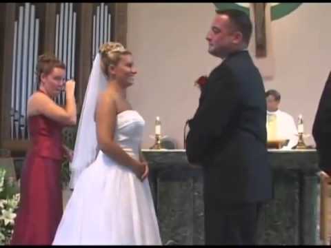 Wpadka na weselu opadnięte spodnie