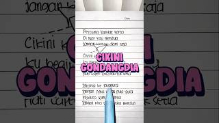 Download lagu CIKINI GONDANGDIA - Duo Anggrek (Lyrics) || 'Cikini ke gondangdia ku begini gara-gara dia' || Viral mp3