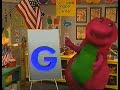 Barney Goes To School Alphabet Chant Song