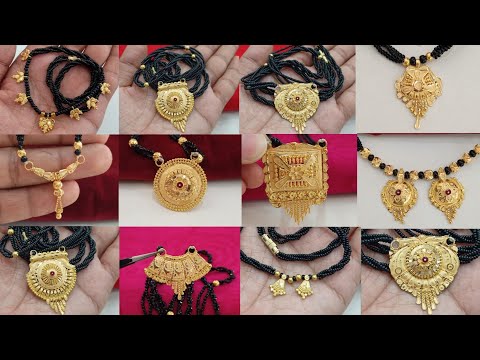 New Hallmark Gold Mangalsutra Designs 2025 With Weight & Price || trending gold mangalsutra designs