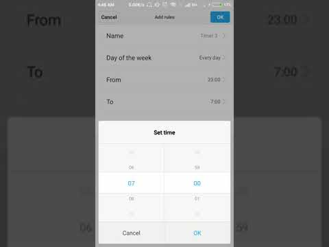 Scheduled DND , Silent Change Sound Setting  In Redmi 4/Note 4/Y1 ( Android Phone ) in Hindi