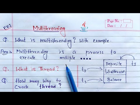 Multithreading in Java hindi | Multitasking vs Multithreading