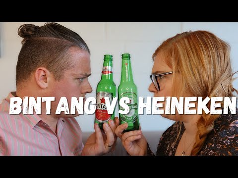 Indonesia STOLE their recipe? Heineken vs Bintang beer review