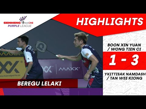 Xin Yuan/Tien Ci (Serdang BC) 1-3 Namdash/Tan W.K (Sena Bangkok Club) | Senheng redONE Purple League