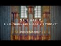 Emmanuel Duperrey joue Naji Hakim ~ FINAL Hommage à Stravinsky