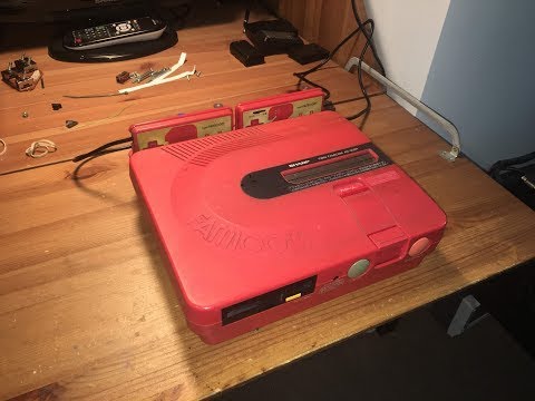 Sharp Twin Famicom NESRGB mod! Installation guide and technical demonstration