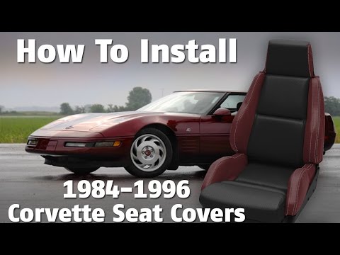 How to Install Seat Covers on Foam – Corvette C4 (1984–1996)