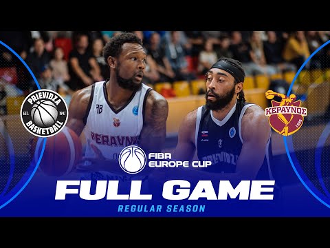 Regular Season | BC Prievidza v Keravnos BC | Full Basketball Game | FIBA Europe Cup 2025-26