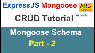 Download the video "Express and Mongoose CRUD Tutorial - Part 2 | Create Mongoose Schema"