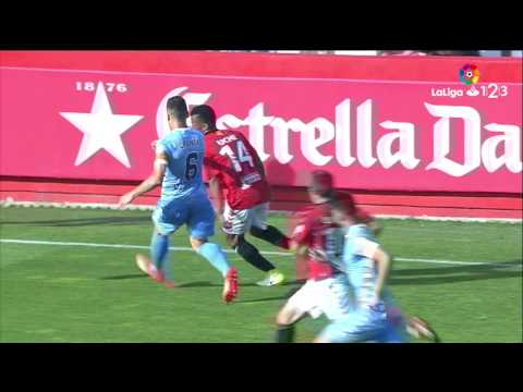 Resumen de Nàstic vs Girona FC (3-1)