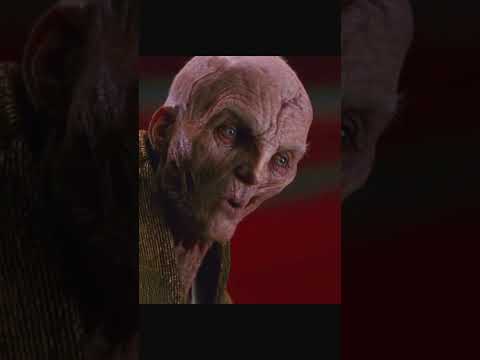 Best SNOKE Scene in the whole STAR WARS sequel Trilogy! Absolutely dominates Kylo Ren! 🌌