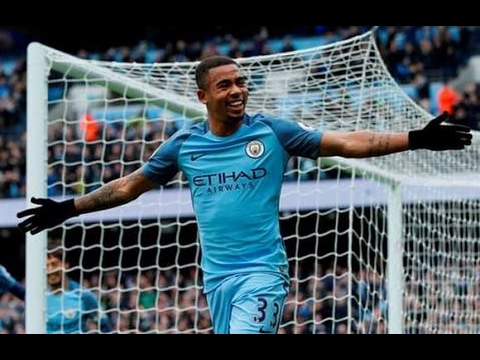 Primeiro gol de Gabriel jesus pelo man city que vai ficar na história