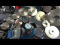 IN THE FAST LANE - JEAN LUC PONTY - DRUM COVER BY TOM KLOEHR