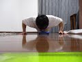 止めあり腕立て伏せ150回 150 Push ups in one set