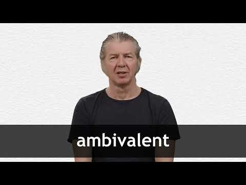 AMBIVALENT definition and meaning | Collins English Dictionary