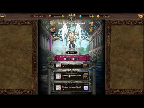 ( 7DS ) Final Boss Sariel 3 Turn Clear. Easiest Farm Method