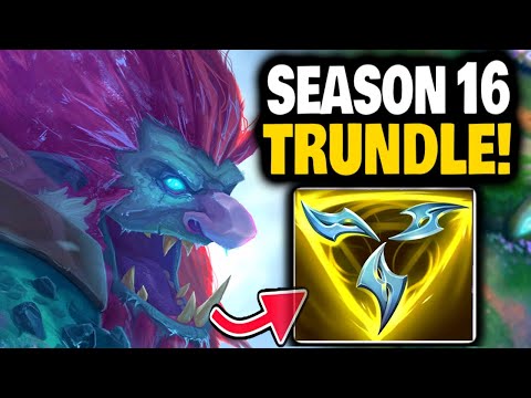 HOW to TRUNDLE  jungle in SEASON 16!!!