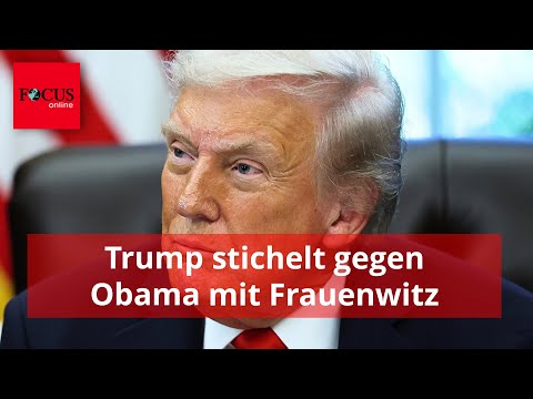 Trump spottet über Obamas Bibliothek – mit fragwürdiger Anspielung auf Frauen