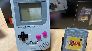 Lego Gameboy finally built and on display. 