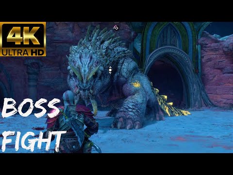 Gravel Belly  - Boss Fight God Of War Ragnarok (4k)