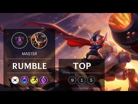 Rumble Top vs Vayne - KR Master Patch 9.2
