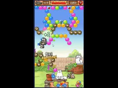 Simon's Cat Pop Time Level 292 - NO BOOSTERS 😺 | SKILLGAMING ✔️