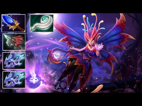 Dark Willow Mid Lane Carry Build Scepter + Moon Shard | Dota 2 New Meta Highlights