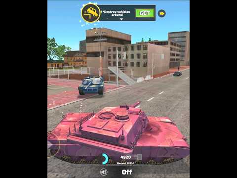 Rope Hero Vice Town - (Stone Giant Destroy Army Base Walls) Crazy Mutant Man in Vice Town #shorts