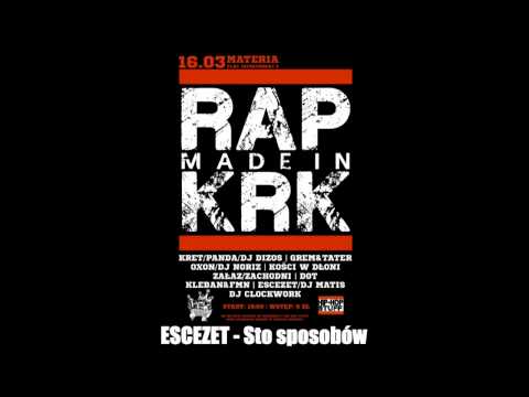 RAP MADE IN KRK 6 - ESCEZET - Zapowiedź (16.03.2012, Materia)