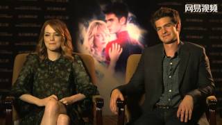 Andrew Garfield and Emma Stone China Interview (1)