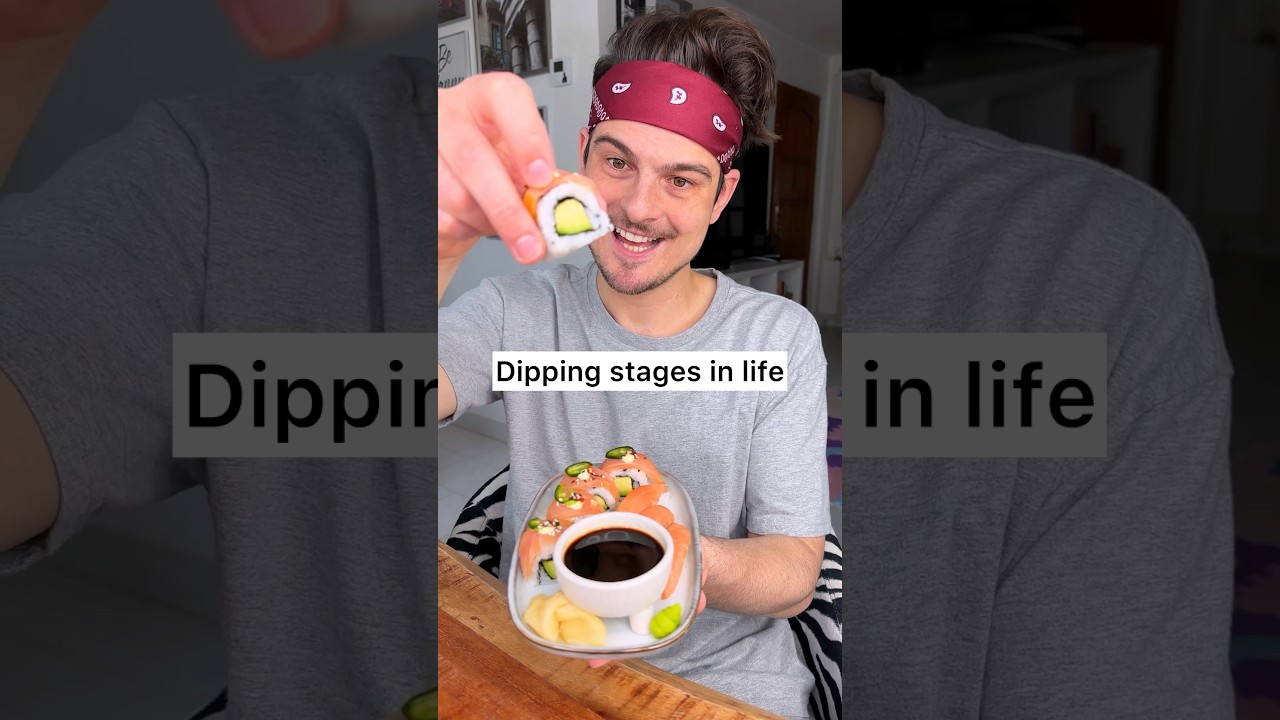 How much SOY SAUCE you like on SUSHI?😎🍣❤️ | CHEFKOUDY