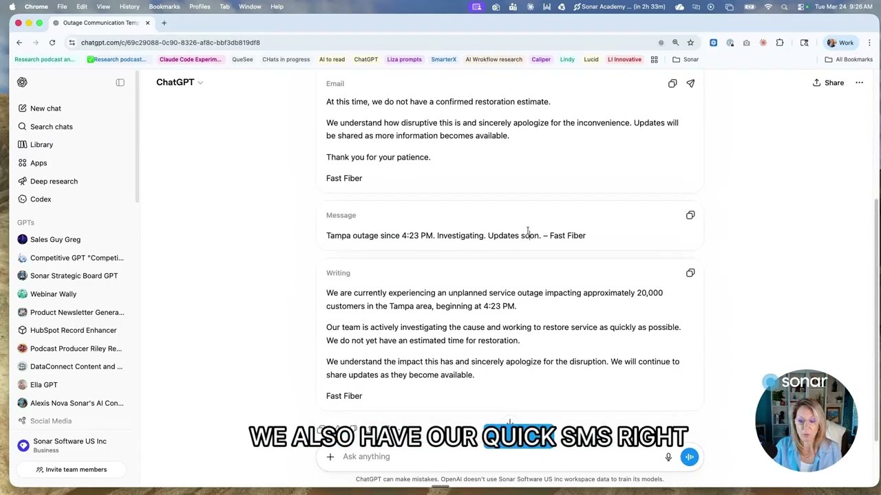 How to Write ISP Outage Notifications in 10 Seconds with AI | AI for ISPs Back Office