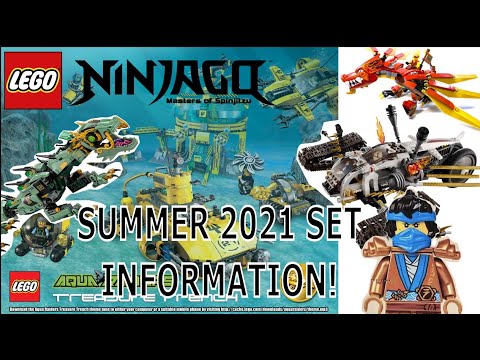 LEGO Ninjago 2021 Summer sets information!