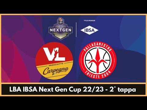 LBA IBSA Next Gen Cup 22/23 - CARPEGNA PROSCIUTTO PAPALINI PESARO vs PALLACANESTRO TRIESTE
